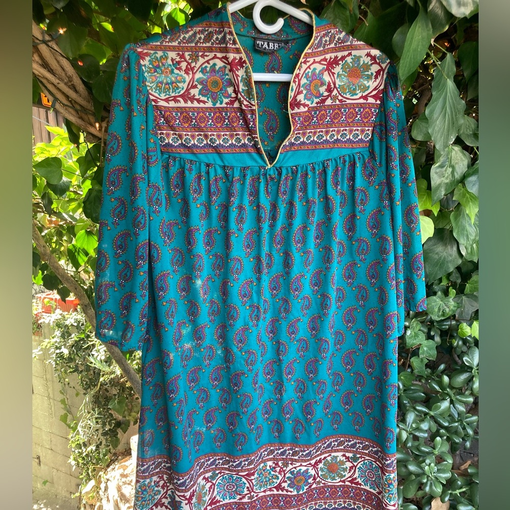 Vintage Tabby of California Tunic Dress